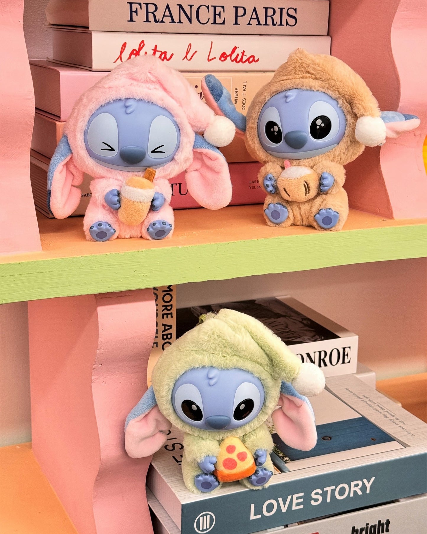 STITCH LABUBU miniso