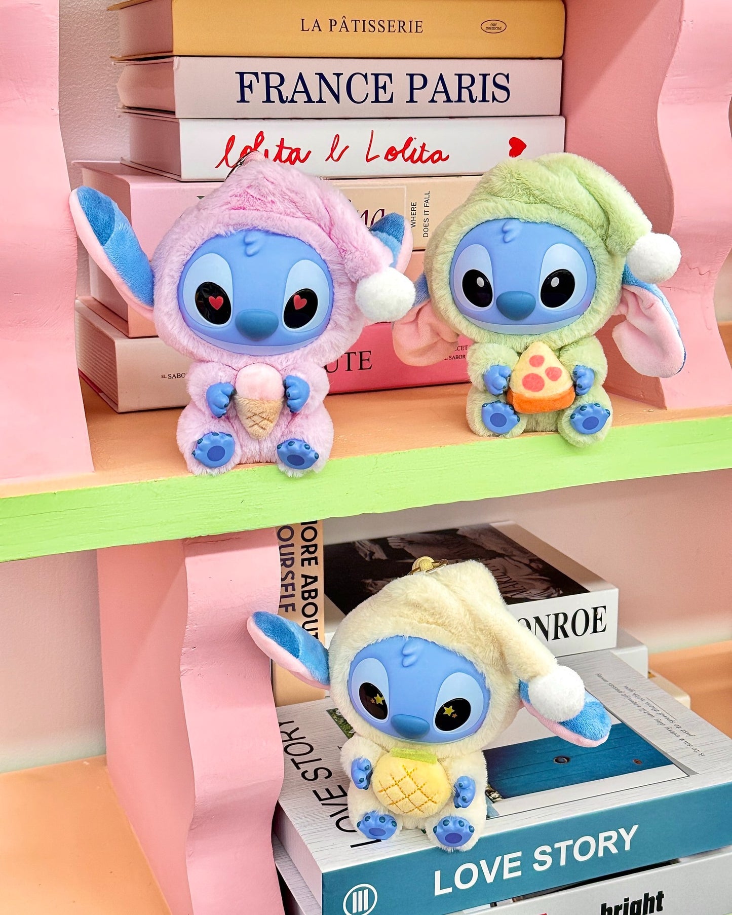 STITCH LABUBU miniso